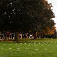 Threading together moments in time during Class of 2024’s First-Year Walk