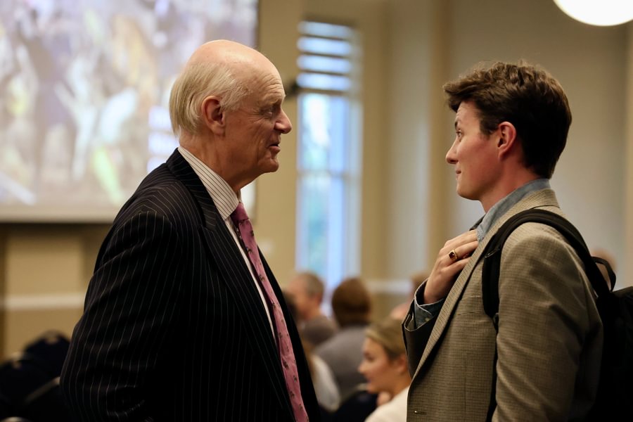 Carl DeMarco Jr. ’25 accepts role working with historian Allen Guelzo at Hamilton School