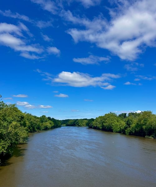 A view of the Schuylkill River at Valley Forge National Historical Park.
